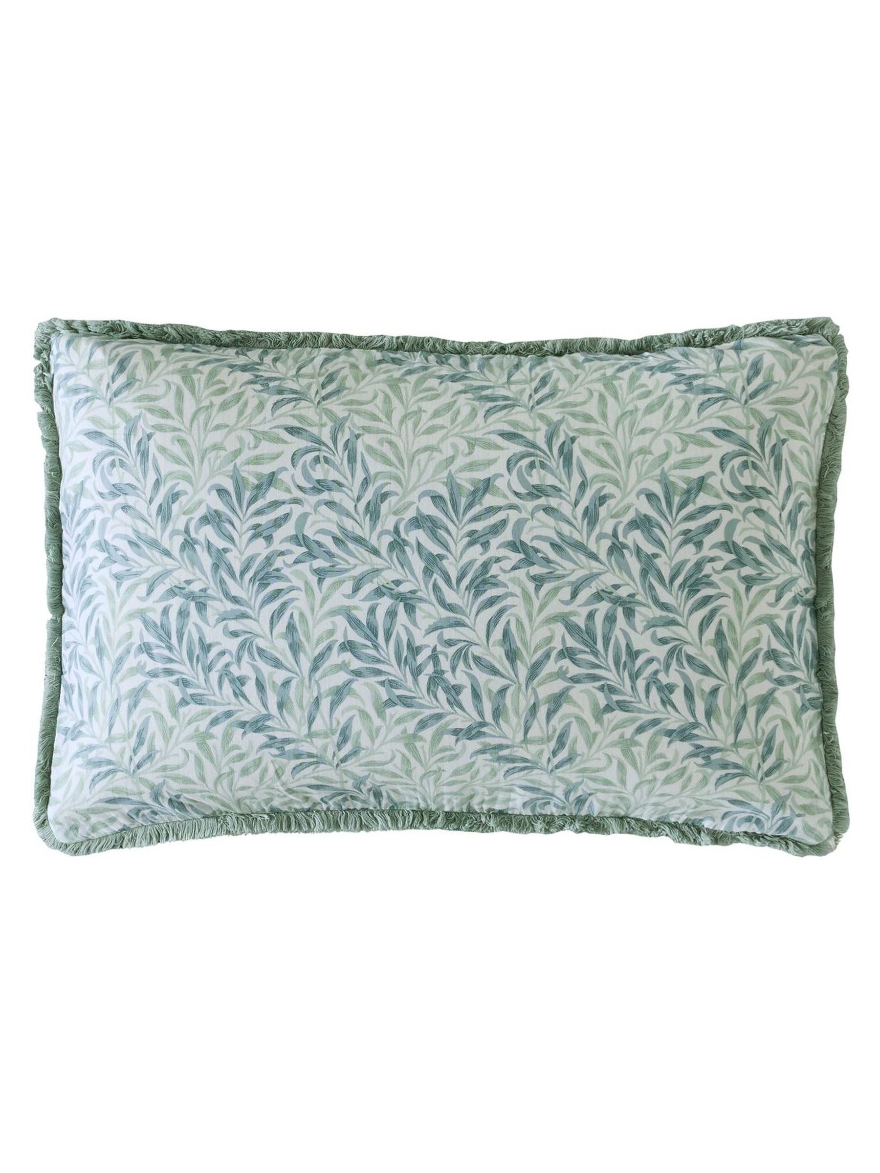 William Morris Willow Bough sage green pillowcases set of 2 (British brand)