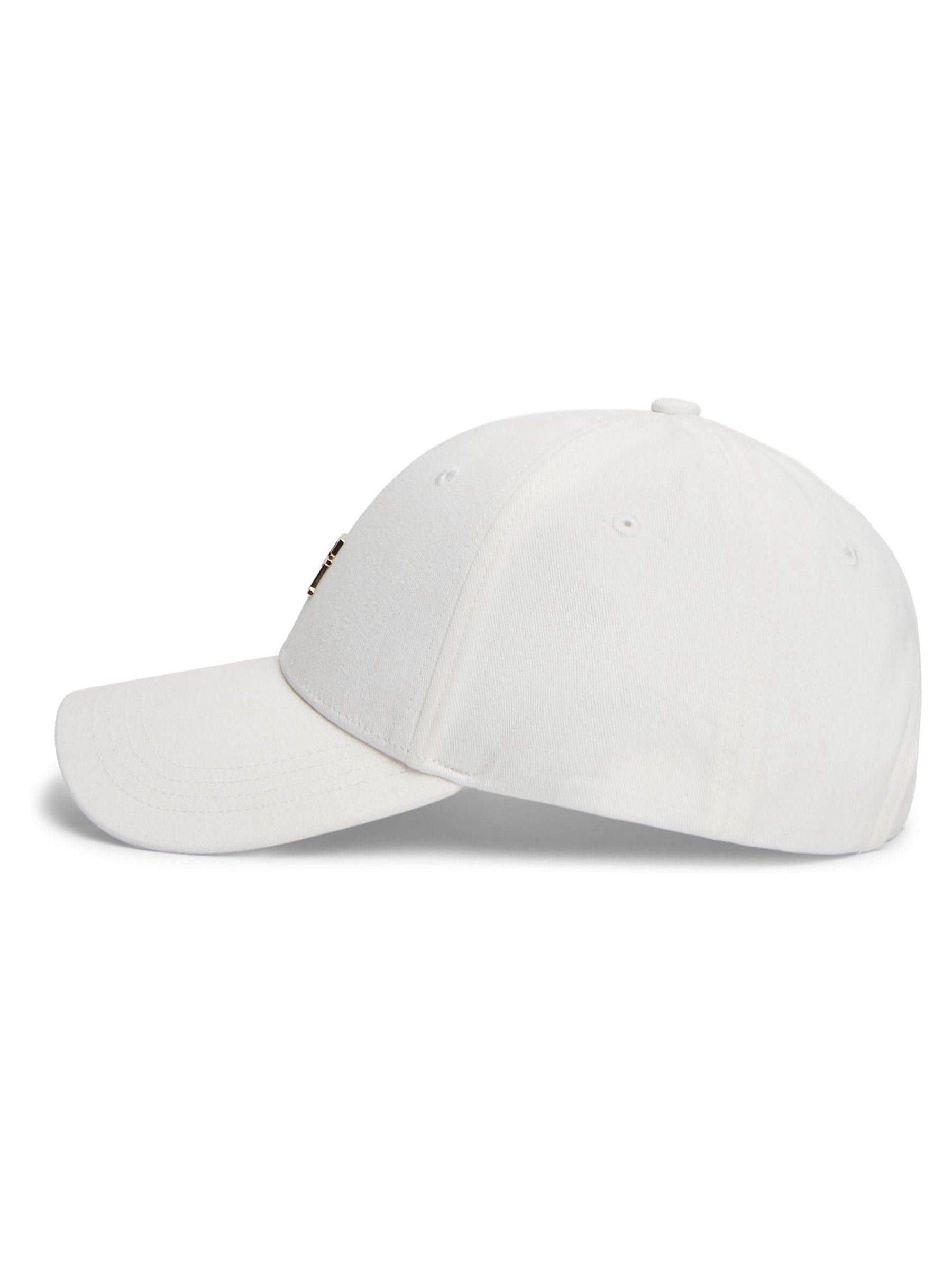 Tommy Hilfiger Natural Monogram Twill Baseball Cap