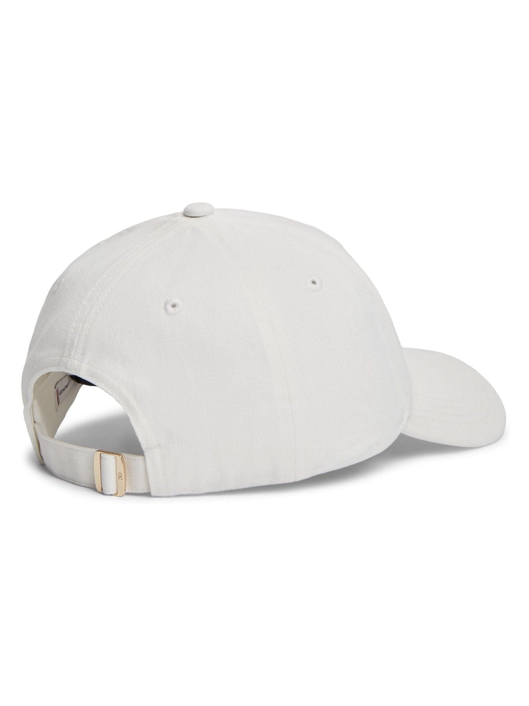 Tommy Hilfiger Natural Monogram Twill Baseball Cap
