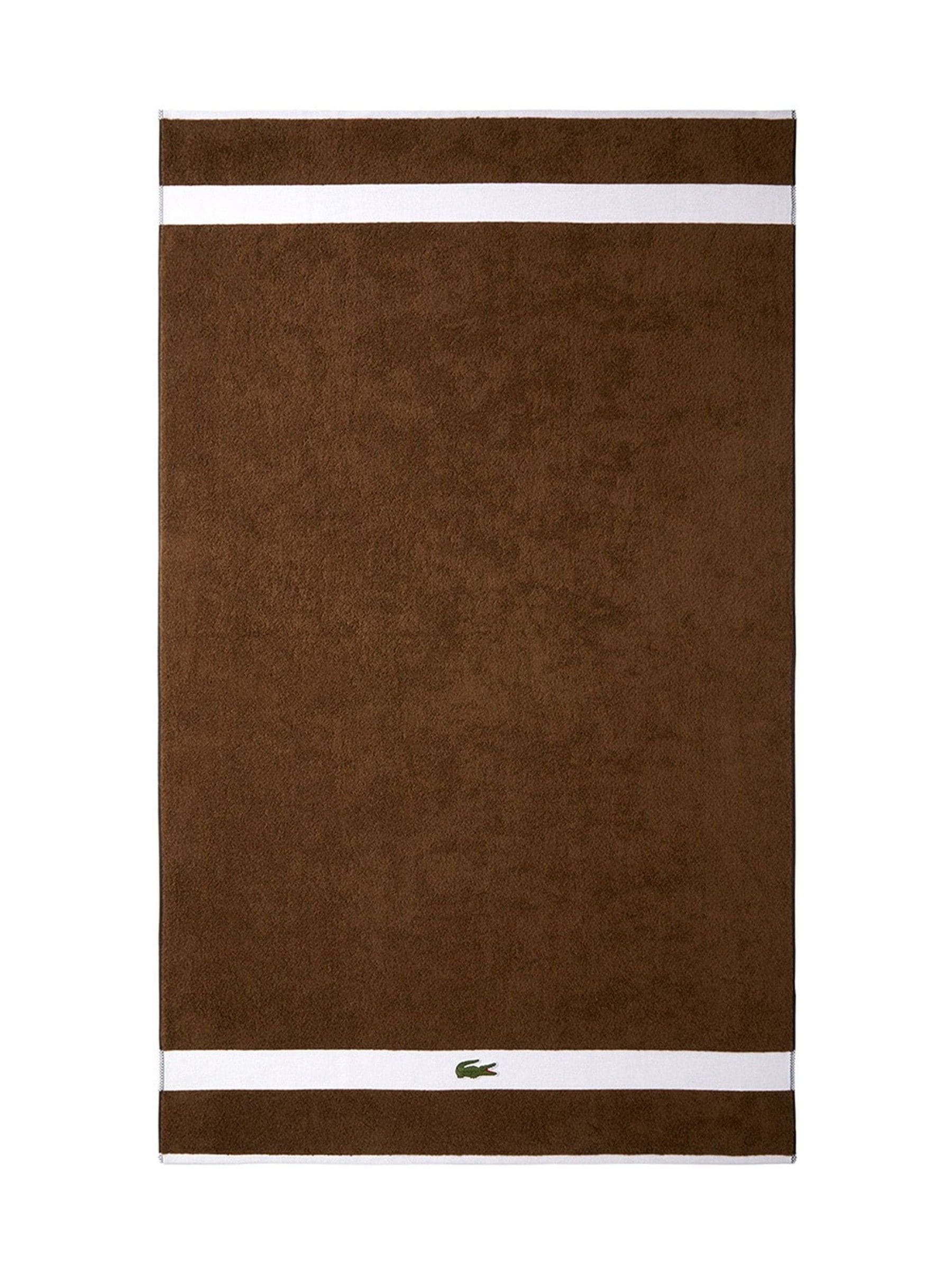Lacoste Pecan casual bath towel - British product