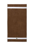 Lacoste Pecan casual bath towel - British product