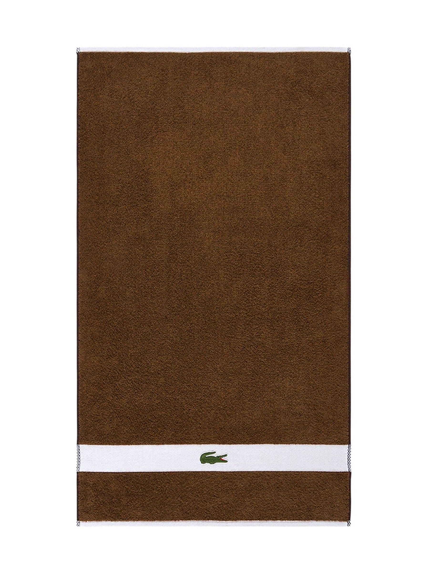 Lacoste Pecan casual bath towel - British product