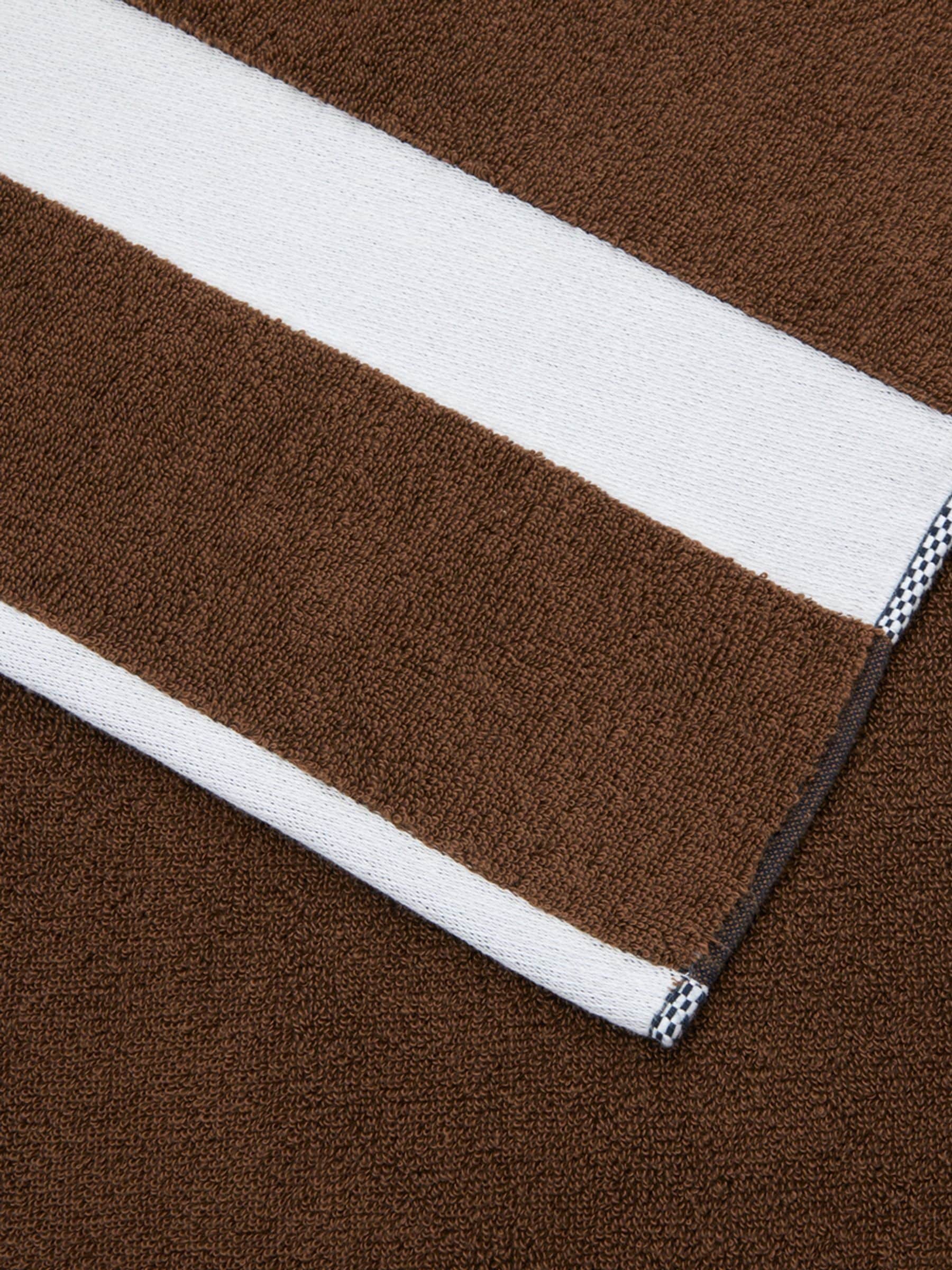 Lacoste Pecan casual bath towel - British product