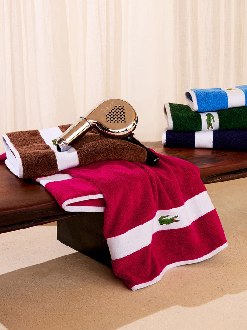 Lacoste Pecan casual bath towel - British product