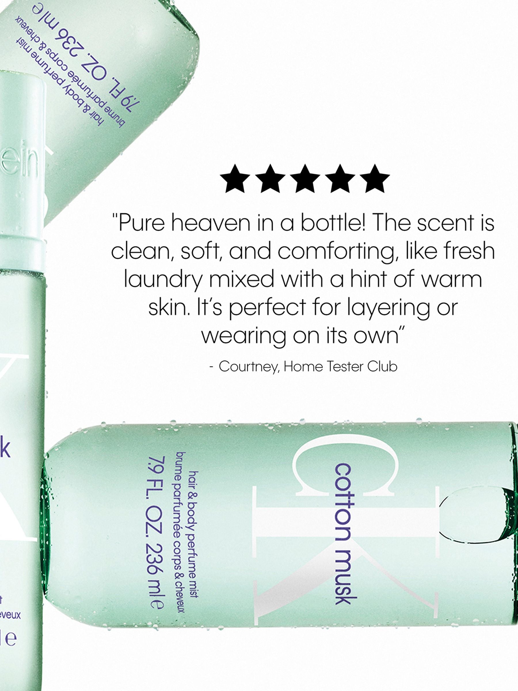 Calvin Klein Cotton Musk Hair & Body Mist 100ml - British product