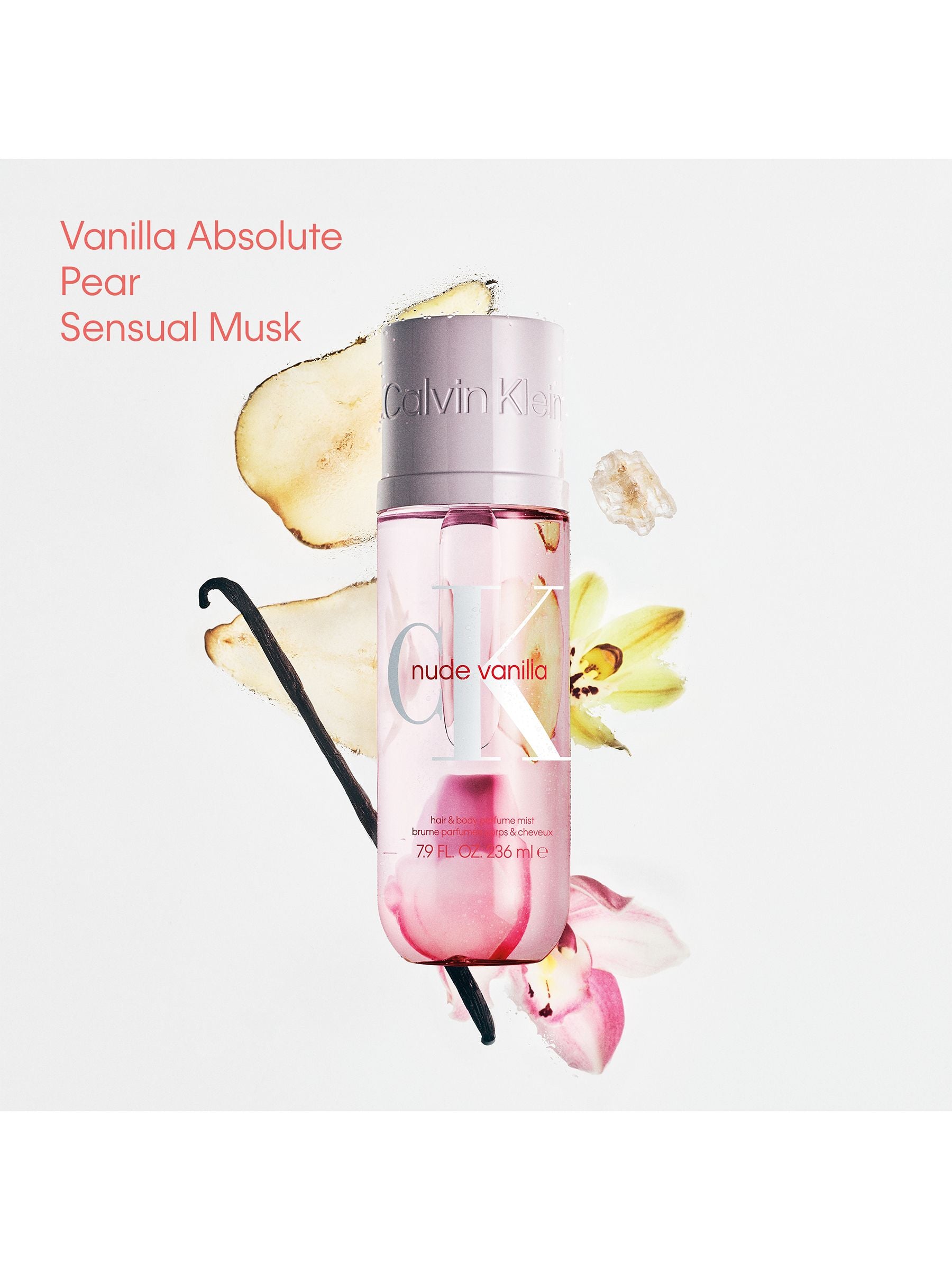 Calvin Klein Hair & Body Mist Nude Vanilla 100ml, UK version