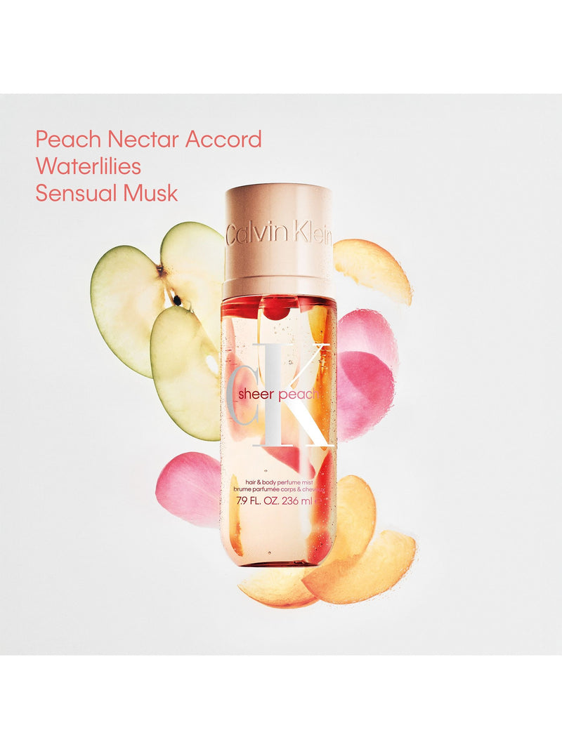 Calvin Klein Hair & Body Mist Sheer Peach 100ml, UK version