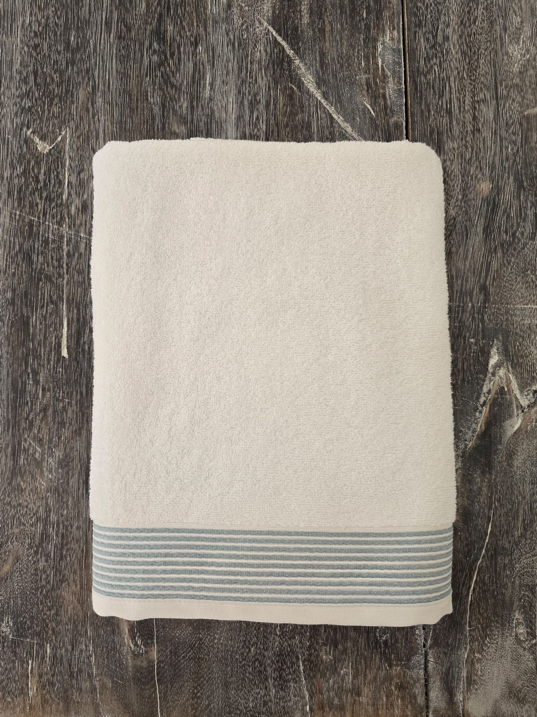 Casa Lusso slate Turkish cotton towel set (British brand)