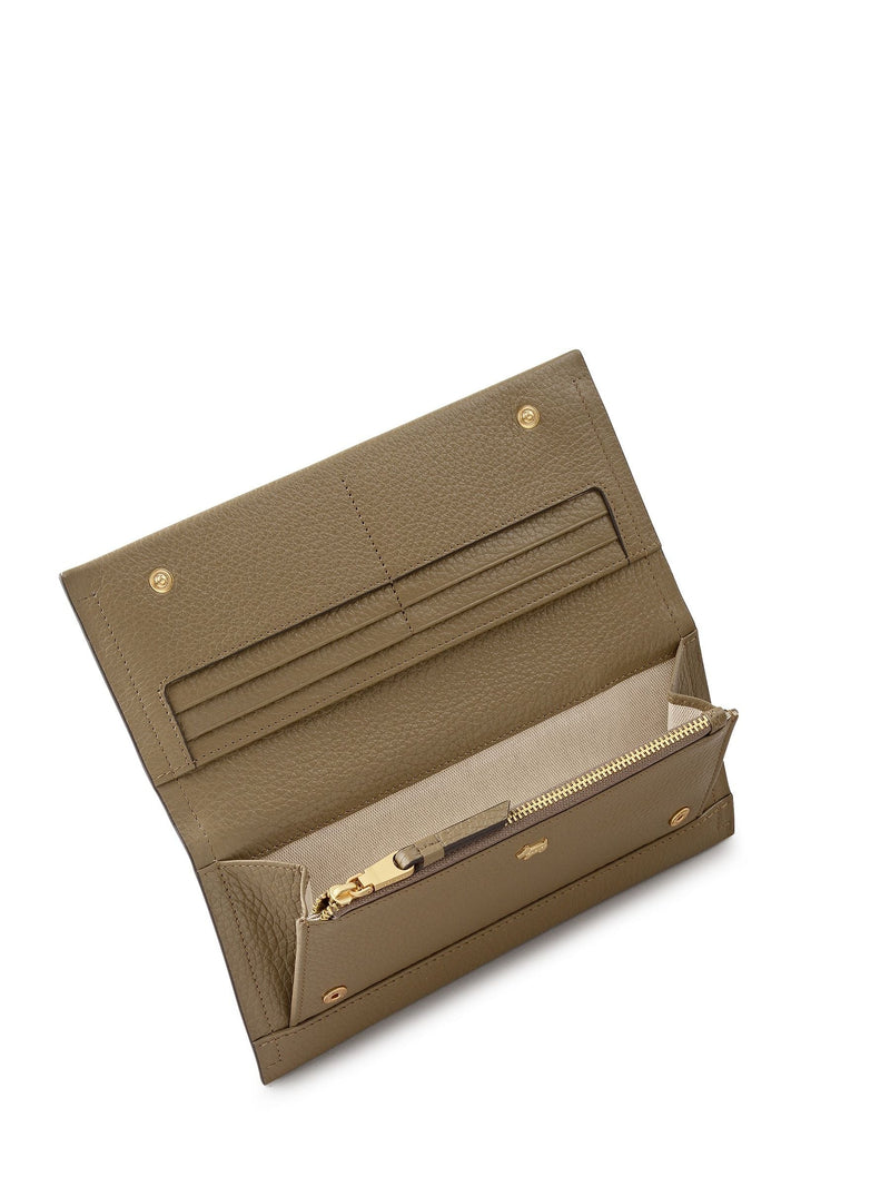 Radley Brown Oak Street Stitch Large Leather Wallet, UK version