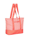Dock & Bay Raspberry Road beach tote, imported from the UK