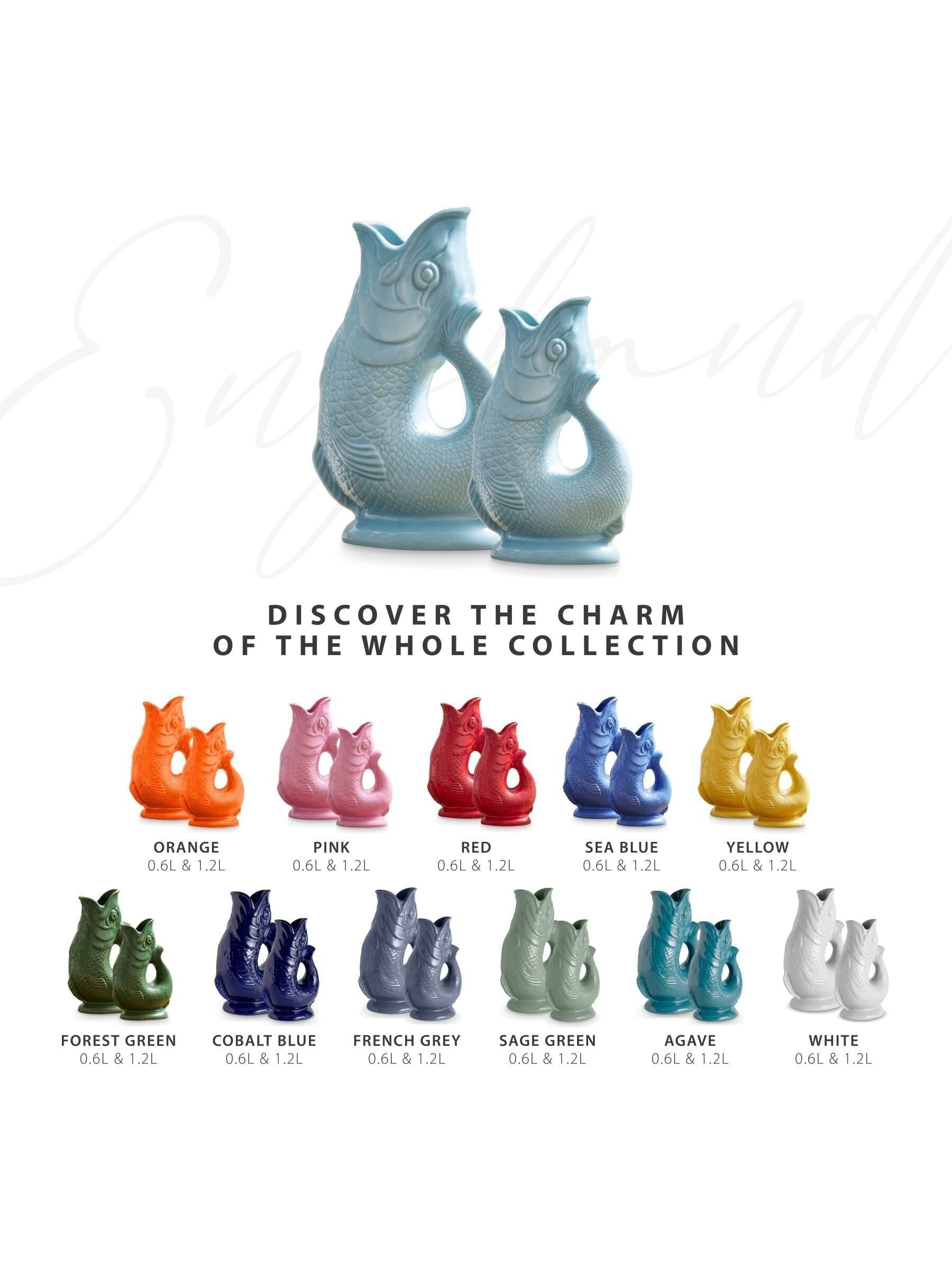 Wade Eau De Nil small gurgle fish jug 0.6L - British product