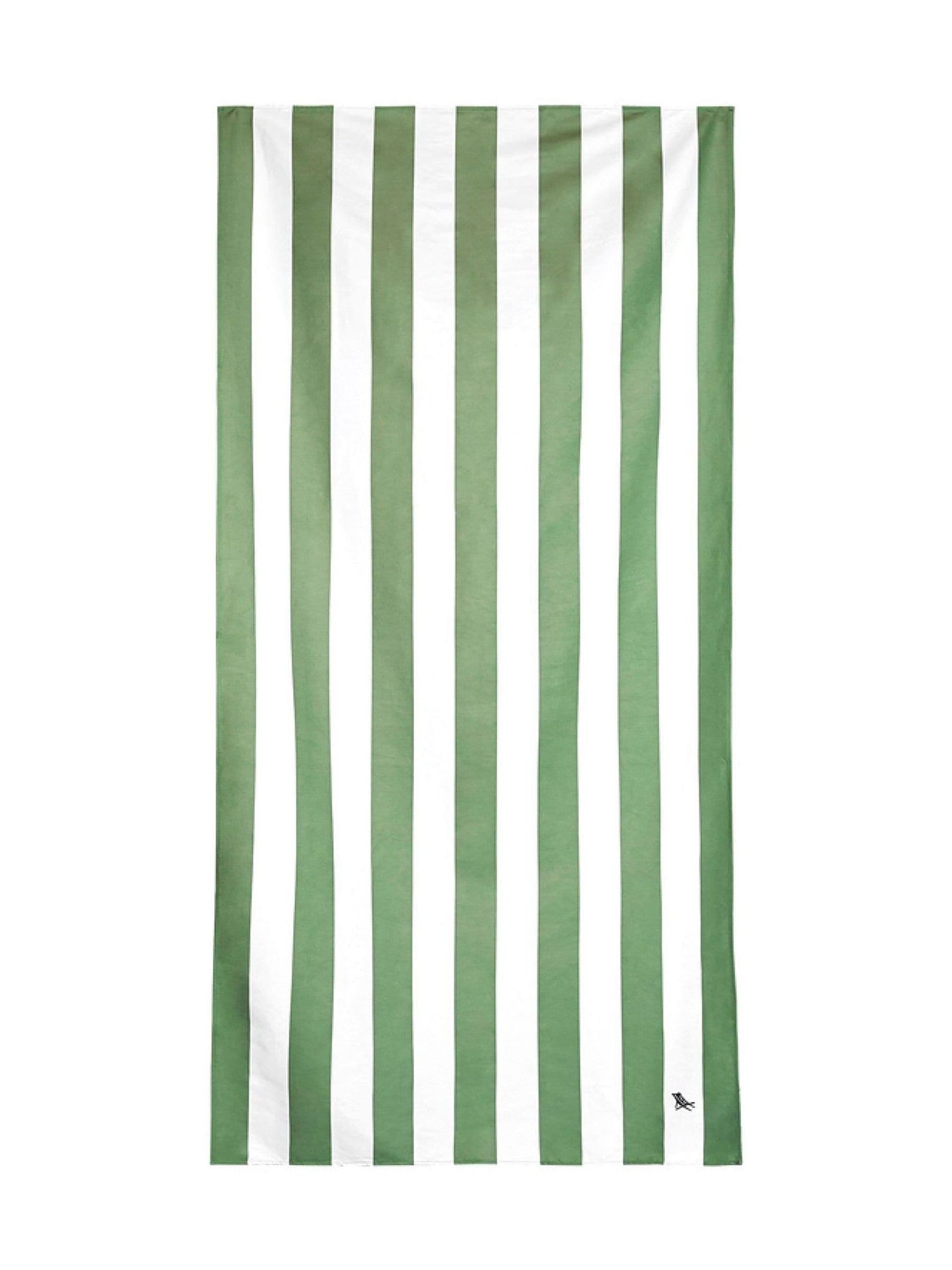 Dock & Bay green quick dry beach towel, UK version