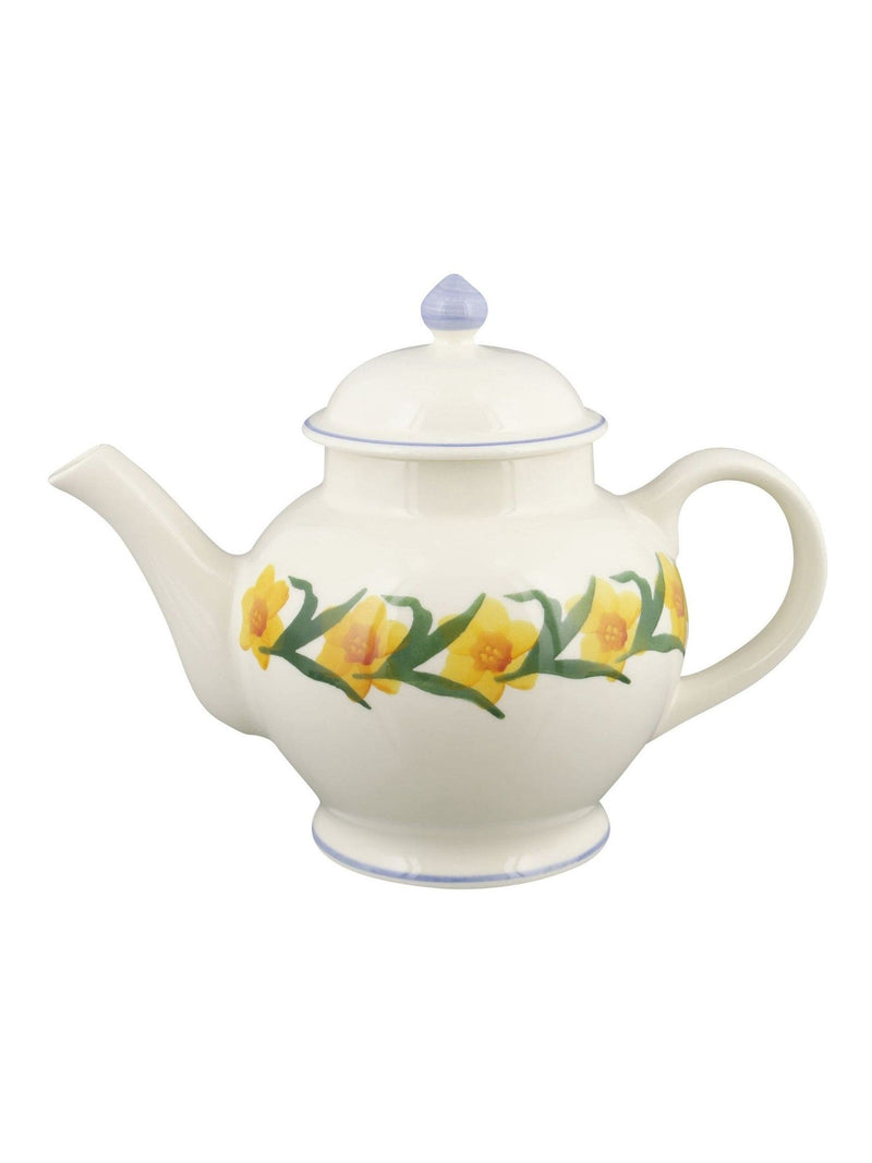 Emma Bridgewater Windblown Daffodils teapot, UK version