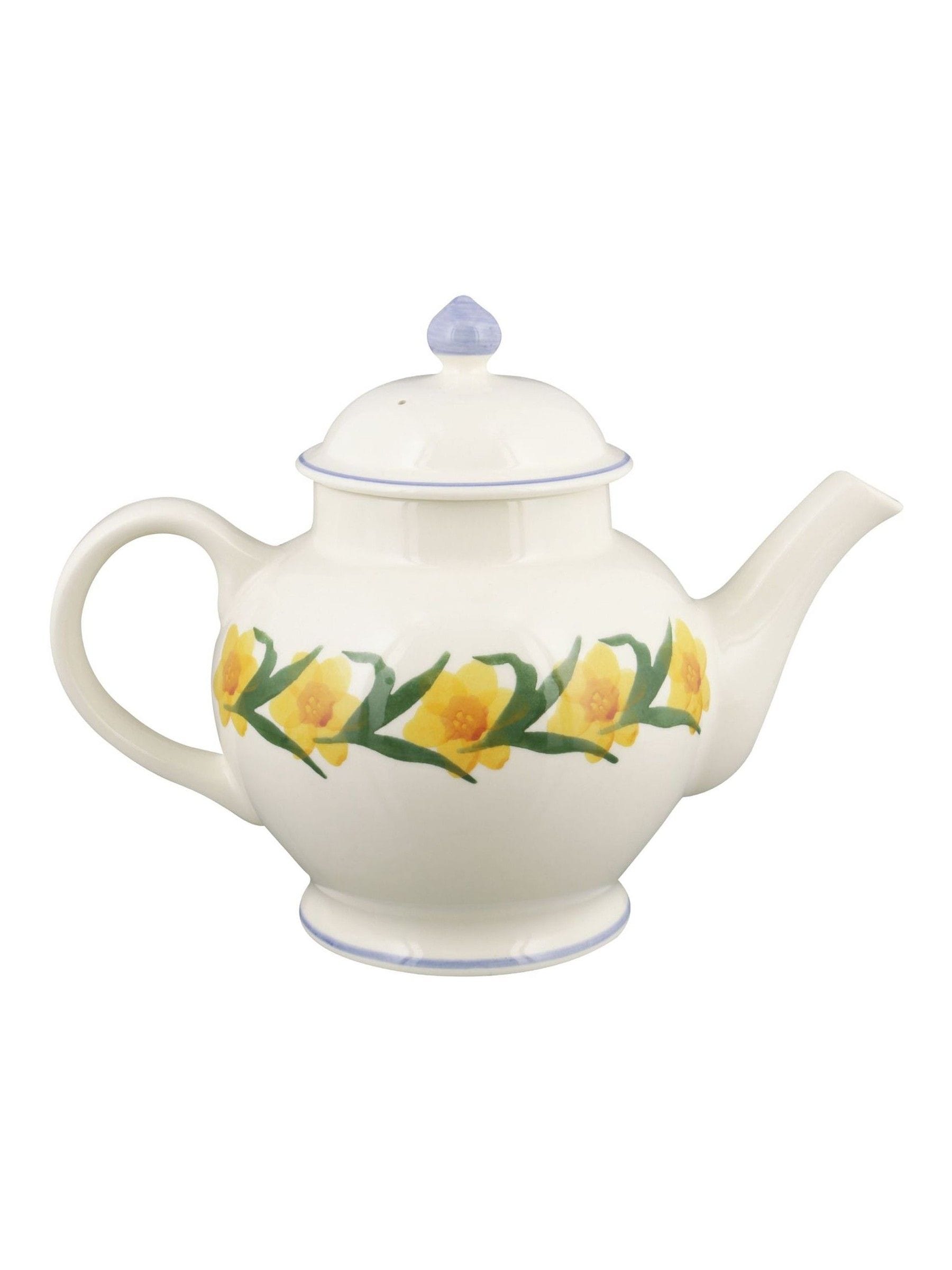 Emma Bridgewater Windblown Daffodils teapot, UK version