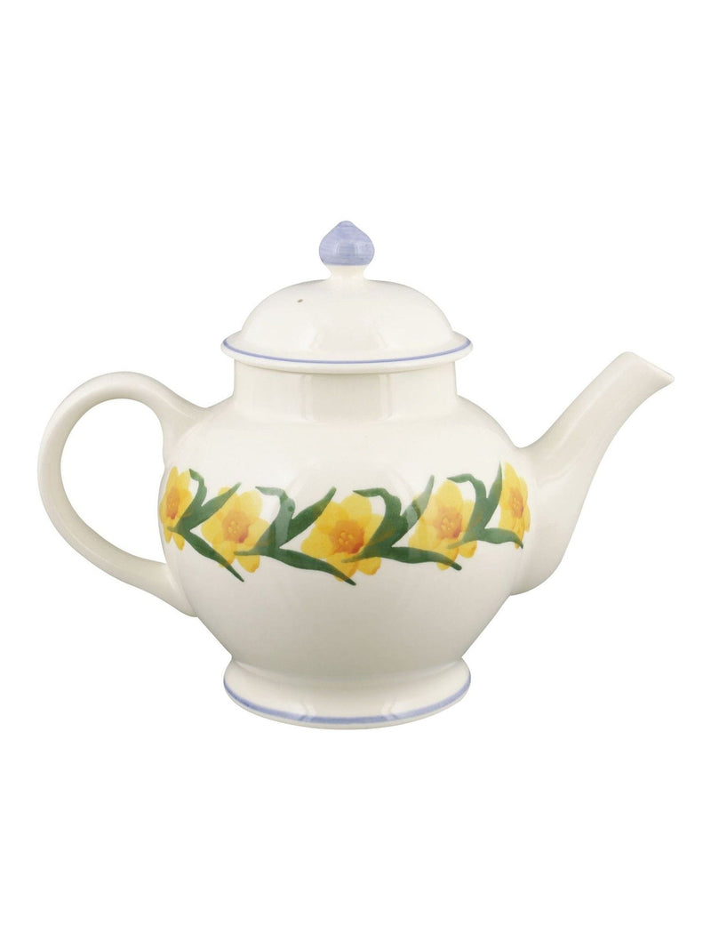 Emma Bridgewater Windblown Daffodils teapot, UK version