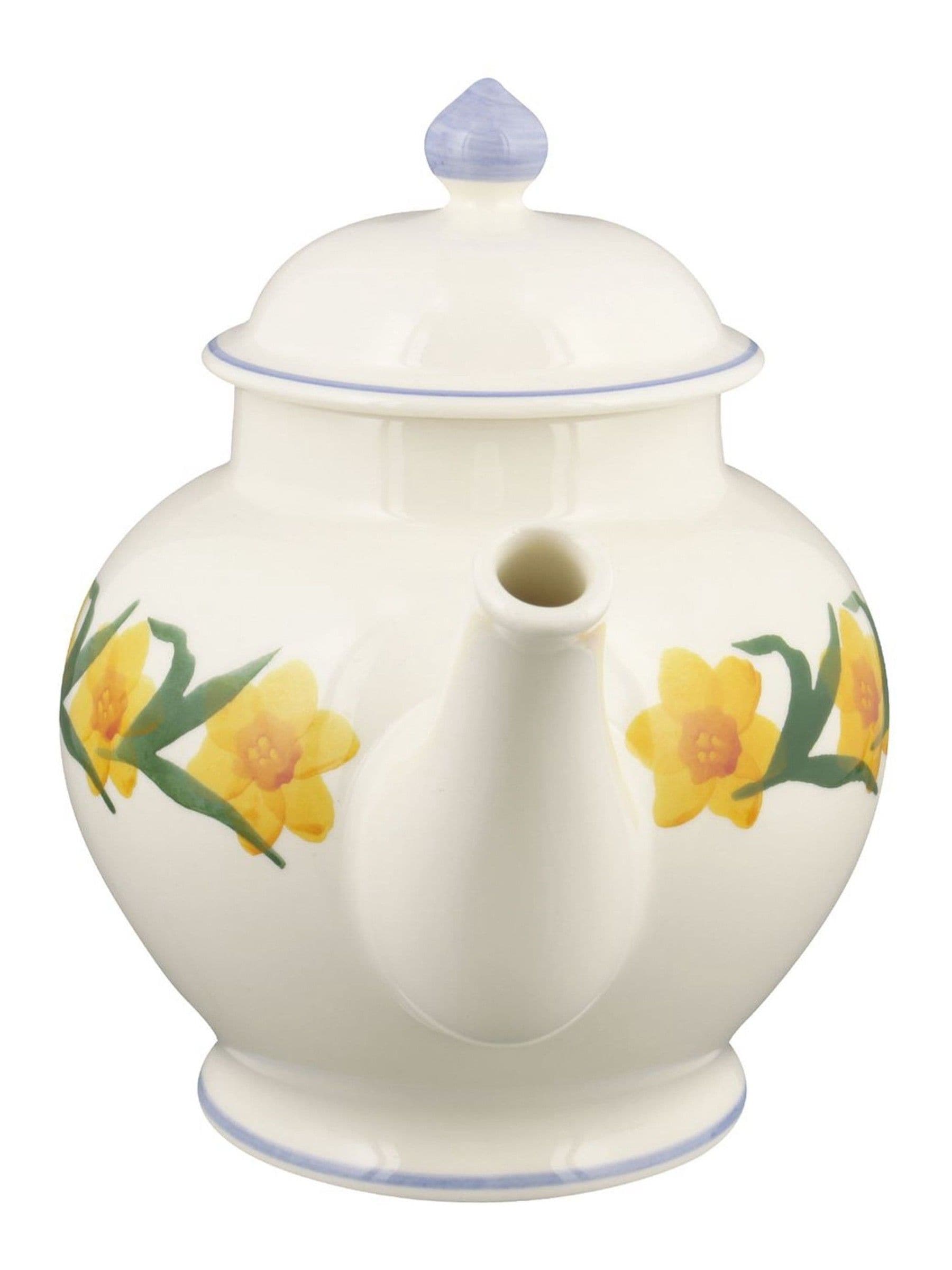Emma Bridgewater Windblown Daffodils teapot, UK version