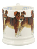Emma Bridgewater Staffordshire Bull Terrier half pint mug - British product