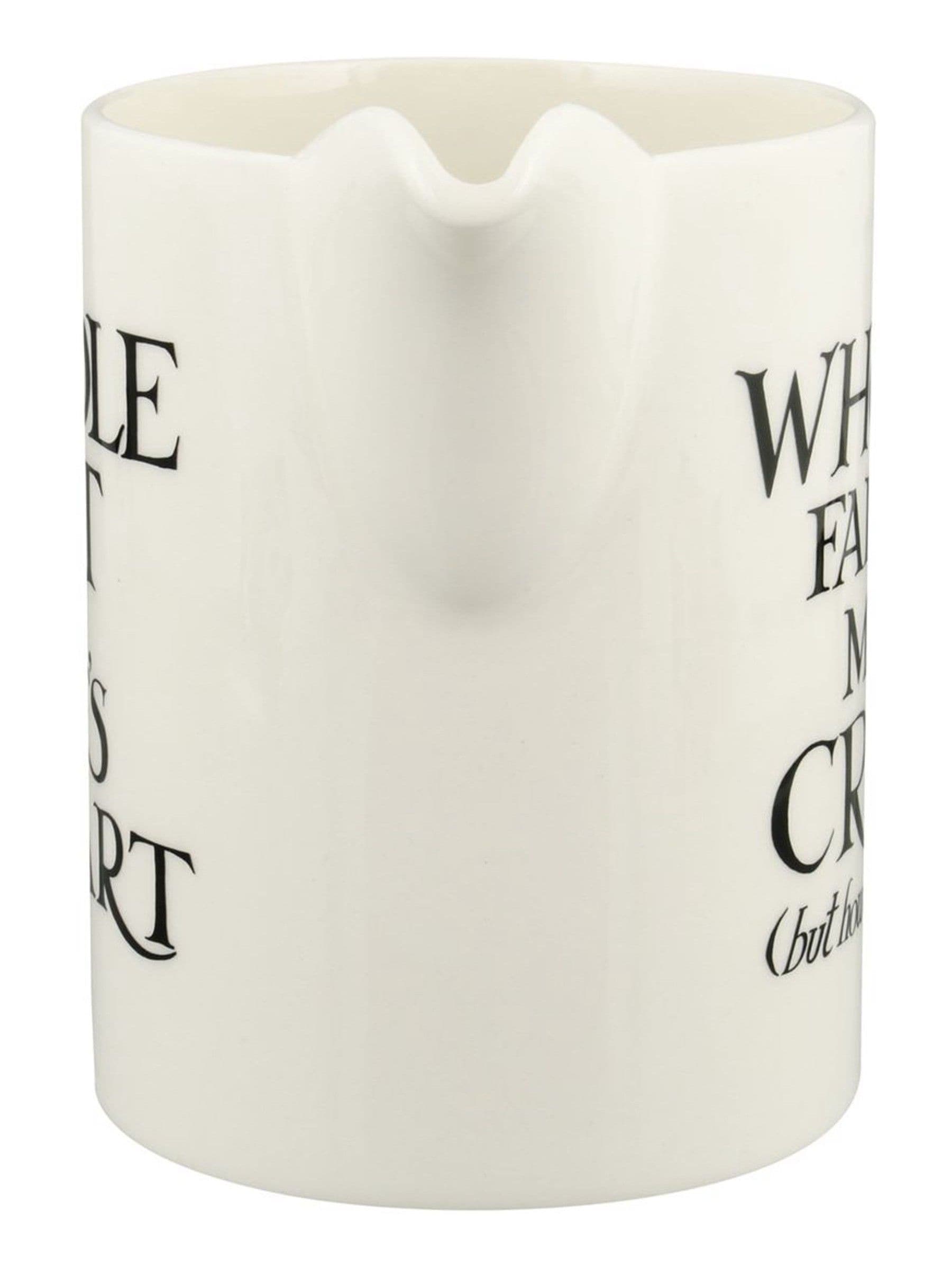 Emma Bridgewater Black Toast jug, UK version