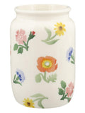 Emma Bridgewater cream poppies and pinks medium jam jar - British product