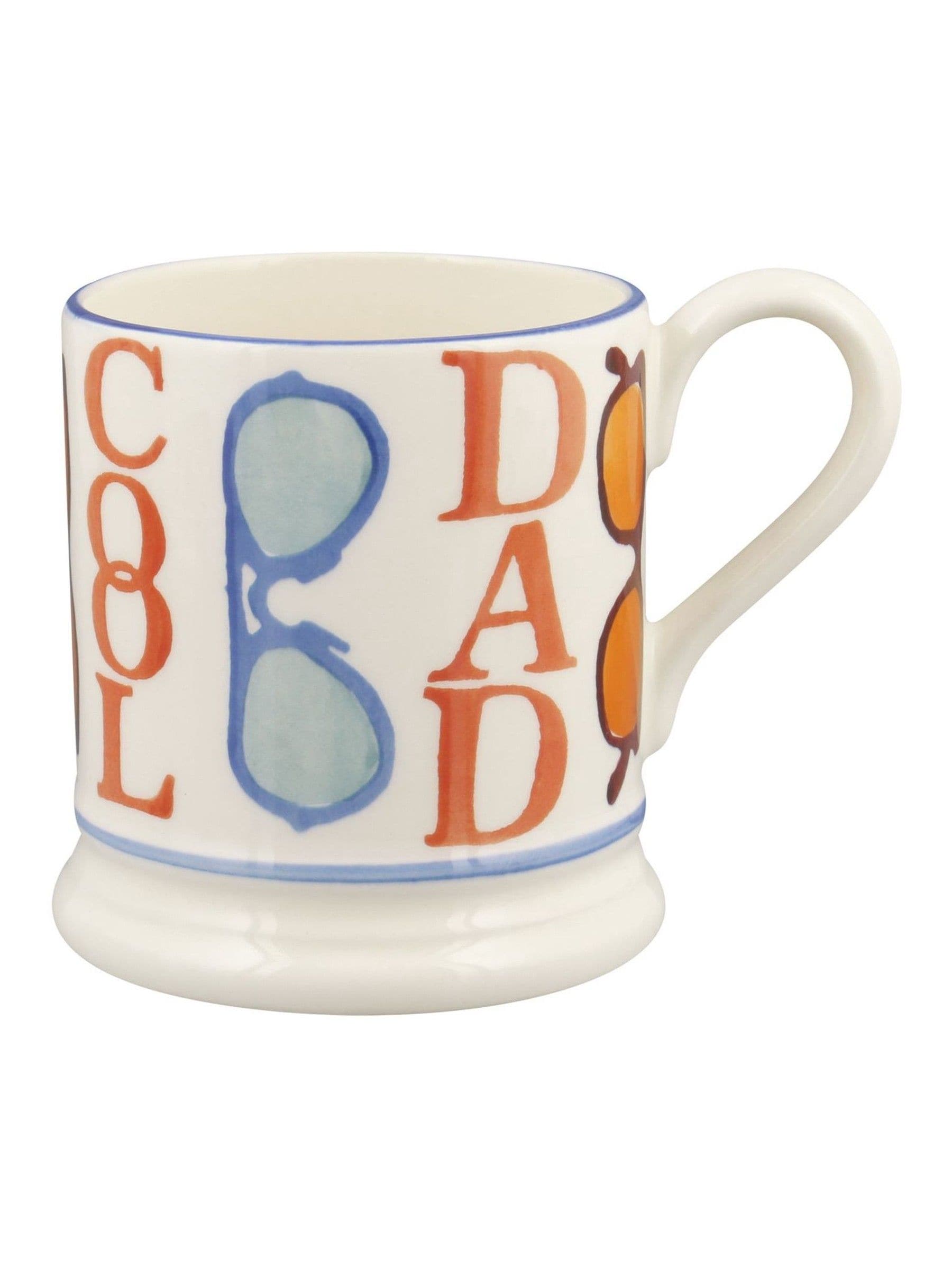 Emma Bridgewater Cool Dad mug half pint, imported from the UK
