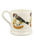 Emma Bridgewater Cream Goldfinch half pint mug - British product