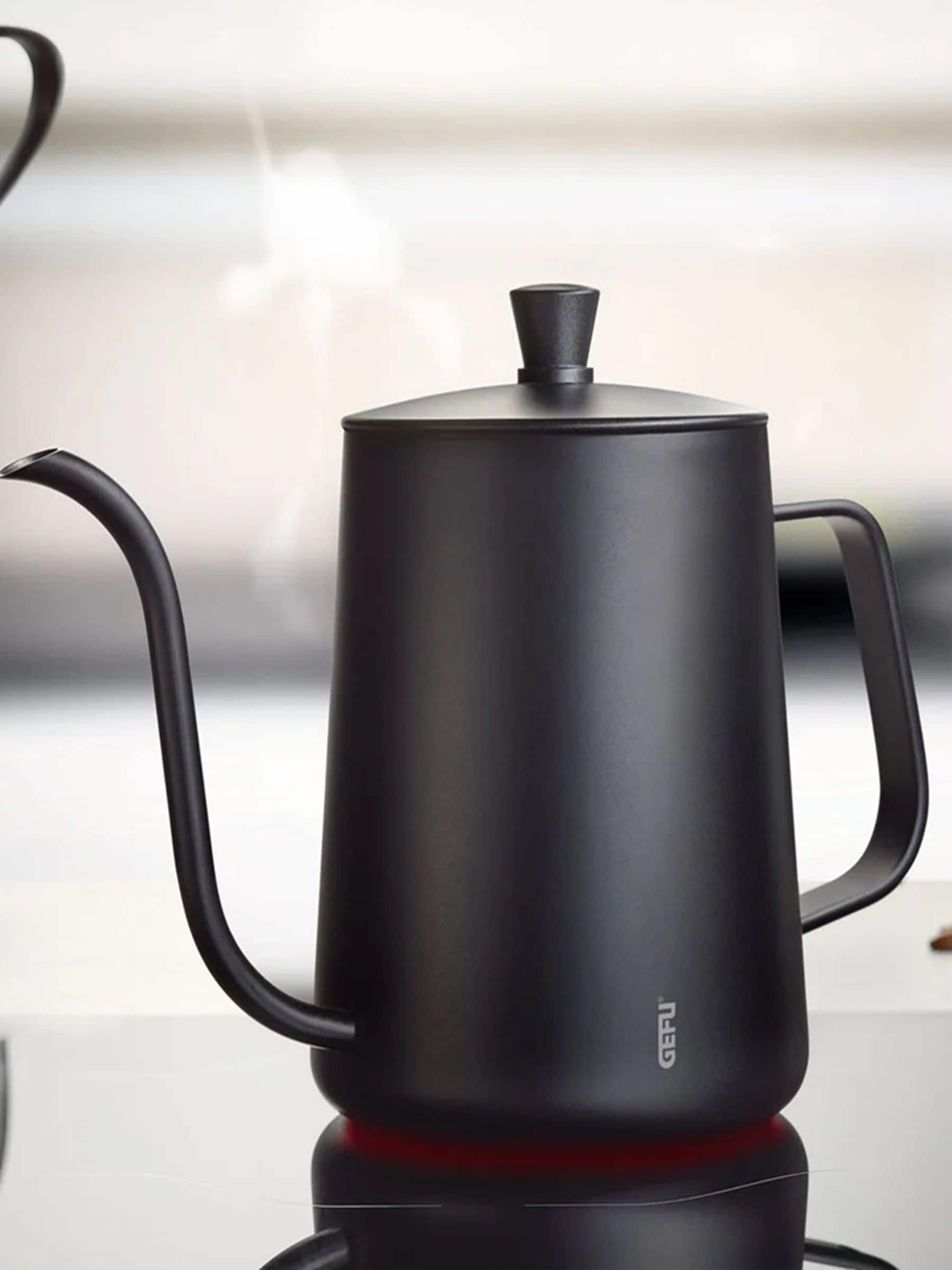 GEFU Cinero stainless steel gooseneck kettle 375ml - British product