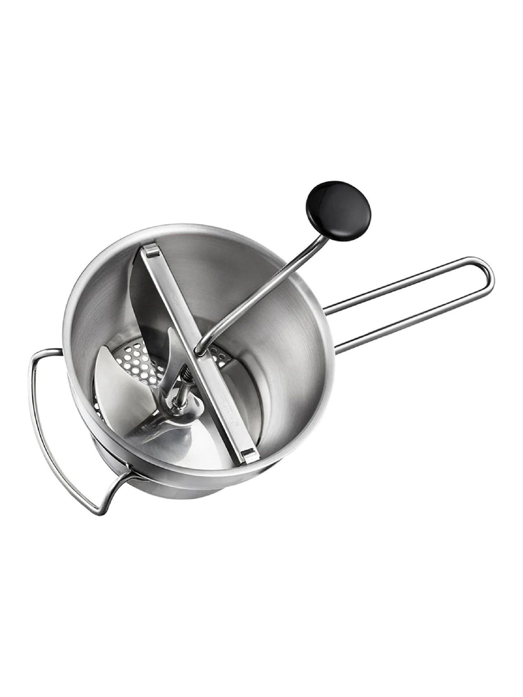 GEFU FLOTTE LOTTE food mill with 3 discs stainless steel - British product