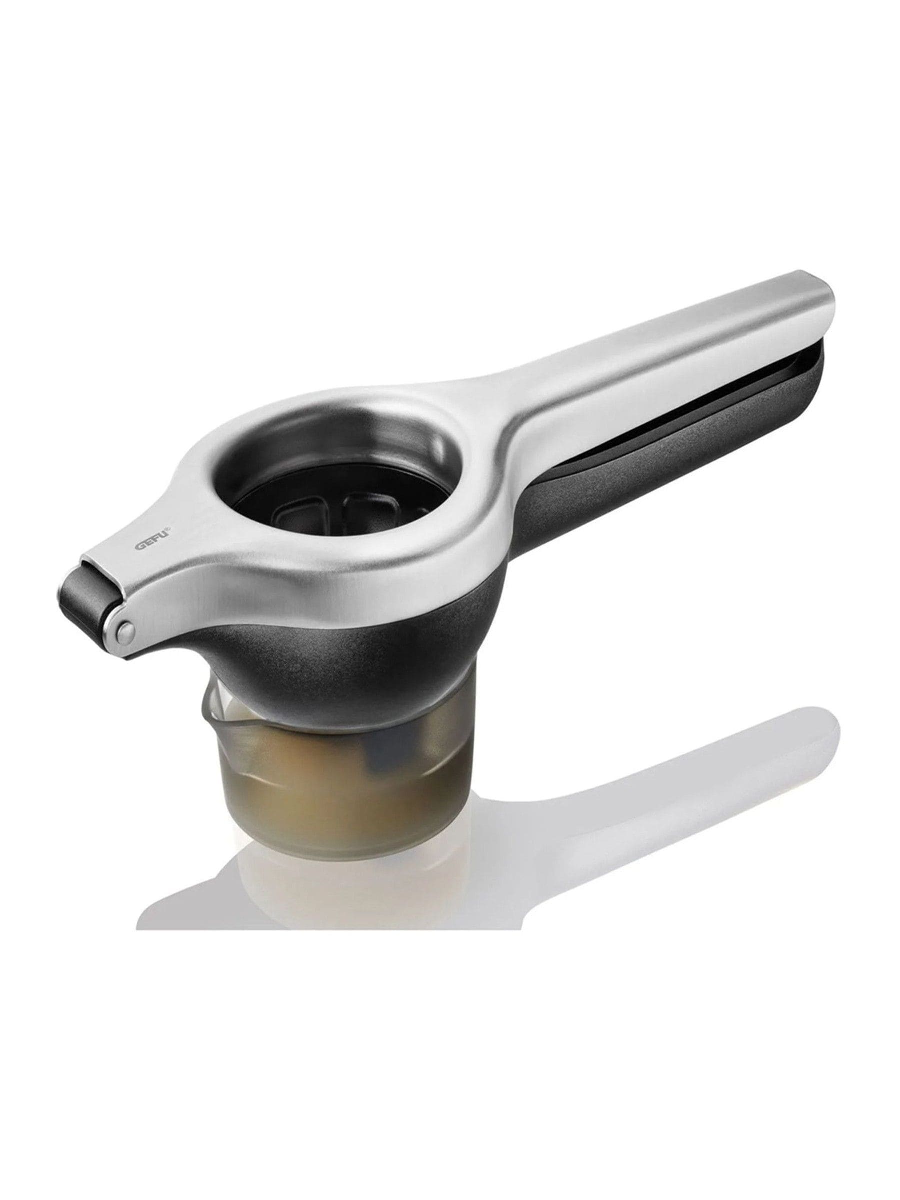 GEFU Lemon Pro citrus press stainless steel - British product