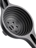 GEFU Lemon Pro citrus press stainless steel - British product