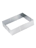 GEFU Silver Baking Frame stainless steel adjustable (British brand)