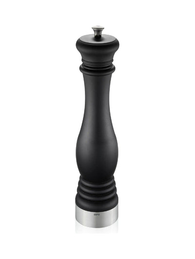 Next GEFU FLAVIO Black or Silver Salt or Pepper Mill Large- Buy online at McGrocer