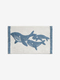 Blue Whale cotton bath mat 80cm, UK version