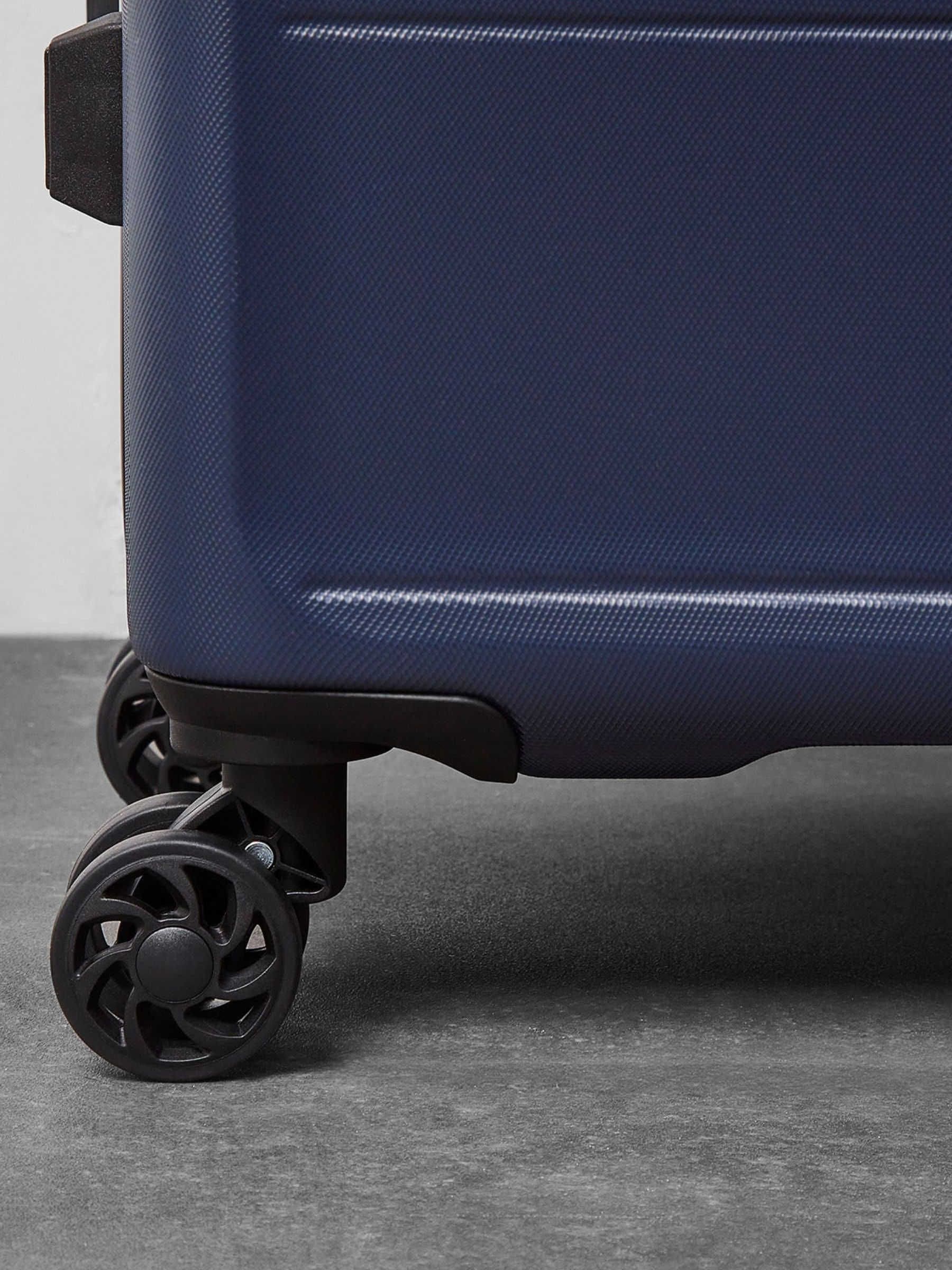 Rock Navy Lincoln 3 piece suitcase set, UK version