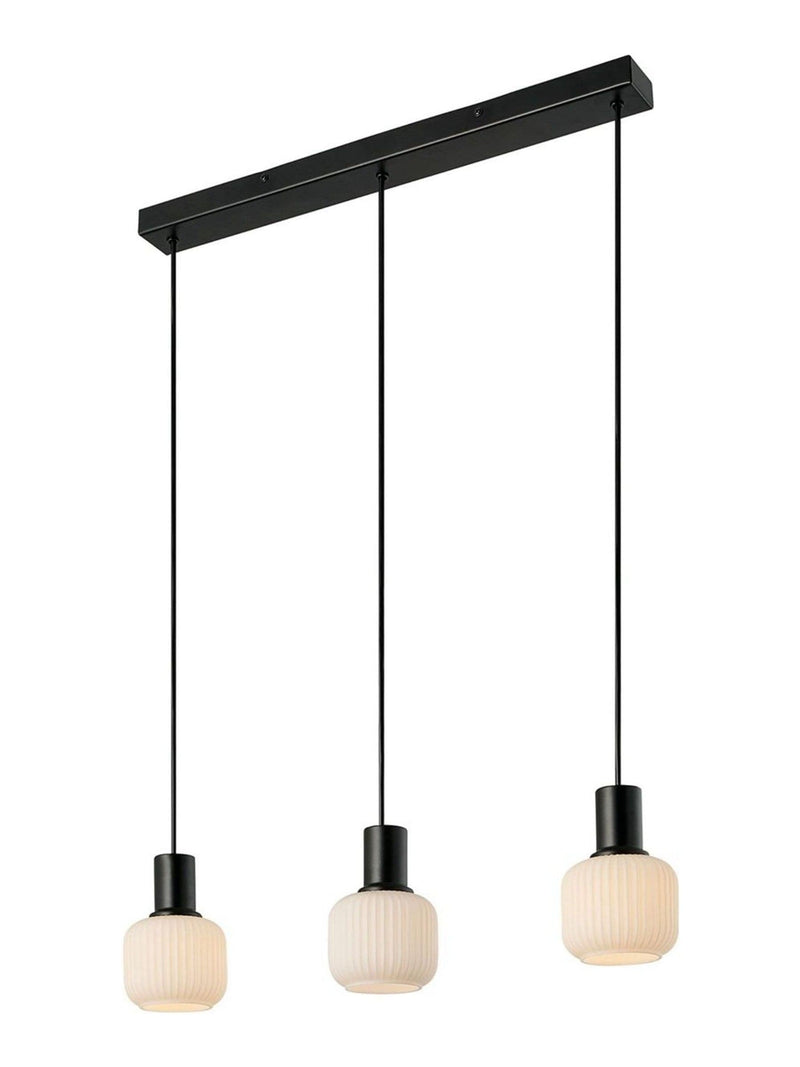 Nordlux Black Milford Mini pendant ceiling light 52cm (British brand)