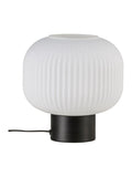 Nordlux Black Milford table lamp 20cm, UK version