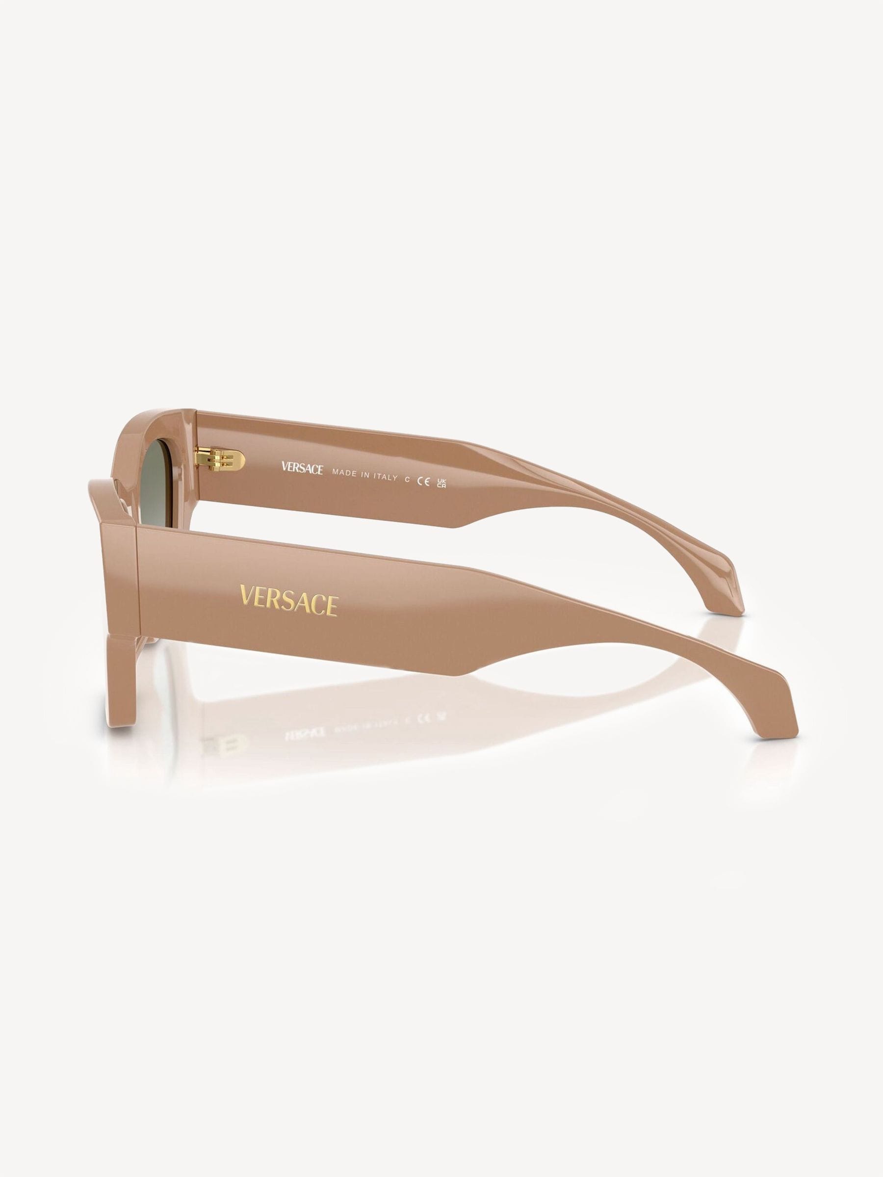 Versace VE4492U square sunglasses camel frame, UK version