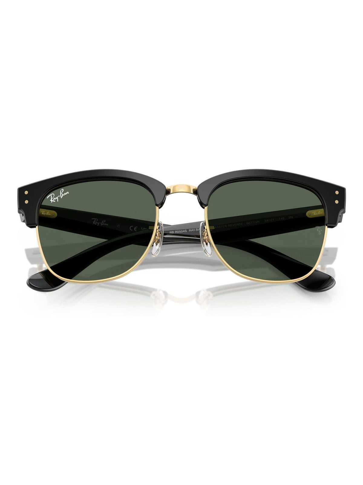 Ray-Ban Brown Clubmaster Reverse Square Sunglasses