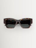 Versace square sunglasses dark havana, imported from the UK
