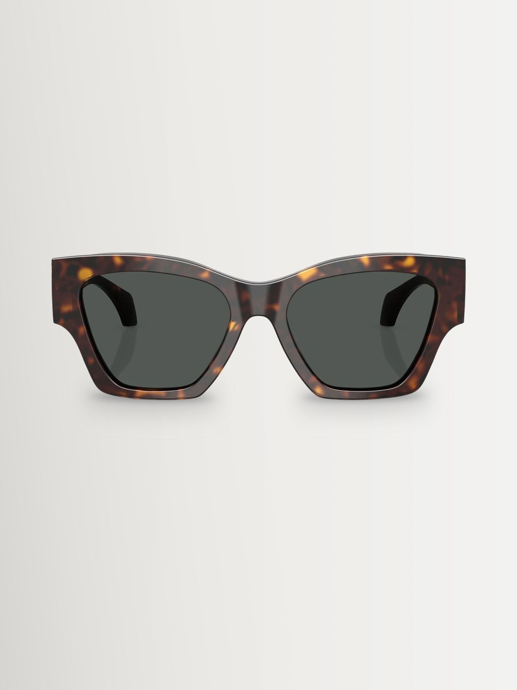 Versace square sunglasses dark havana, imported from the UK