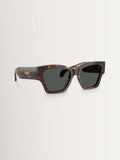 Versace square sunglasses dark havana, imported from the UK