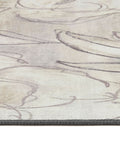 Hug Rug natural grey art floral runner 75x220cm - British product