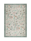 Hug Rug Green Floral washable area rug 160x230, UK version