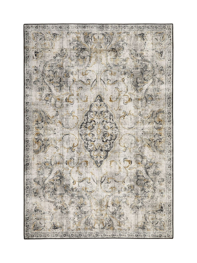Hug Rug baroque rug gold and grey 160x230cm, UK version