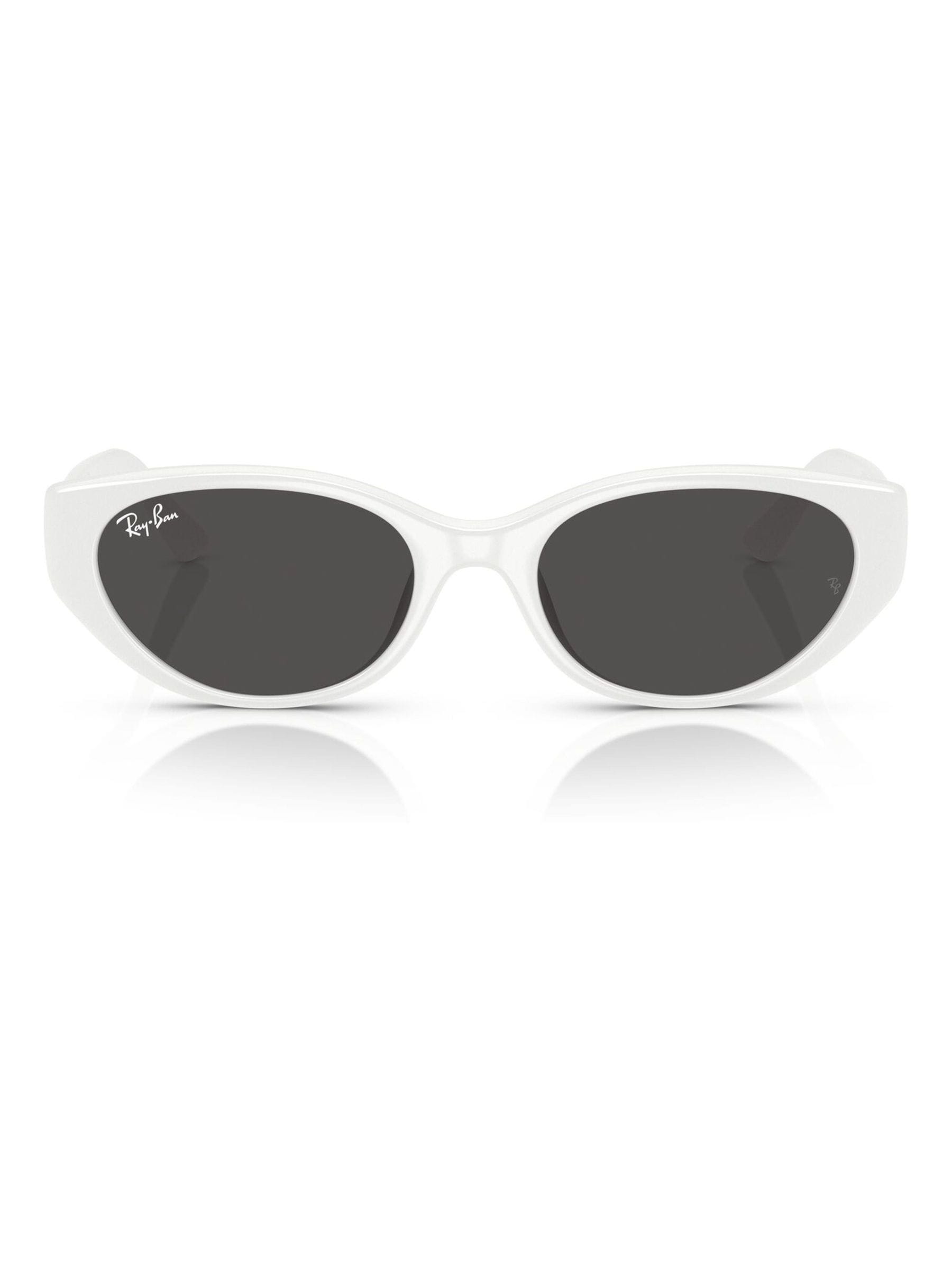 Ray-Ban White Pillow Sunglasses