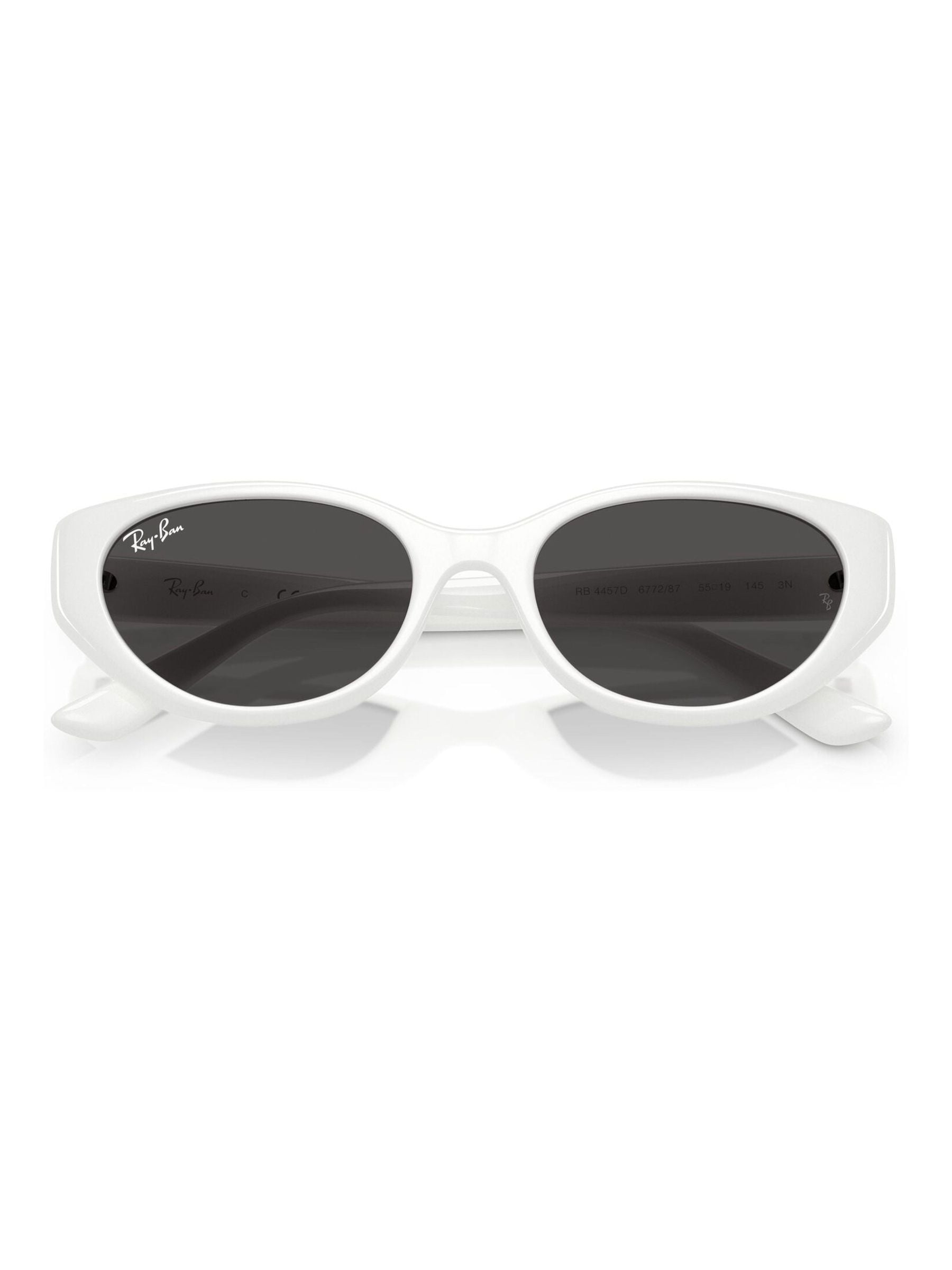 Ray-Ban White Pillow Sunglasses