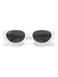 Ray-Ban White Pillow Sunglasses