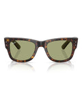 نظارات شمسية Ray-Ban Mega Wayfarer بنية، مستوردة من المملكة المتحدة