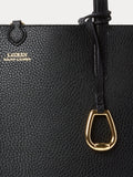 Lauren Ralph Lauren reversible tote bag black and taupe medium - British product