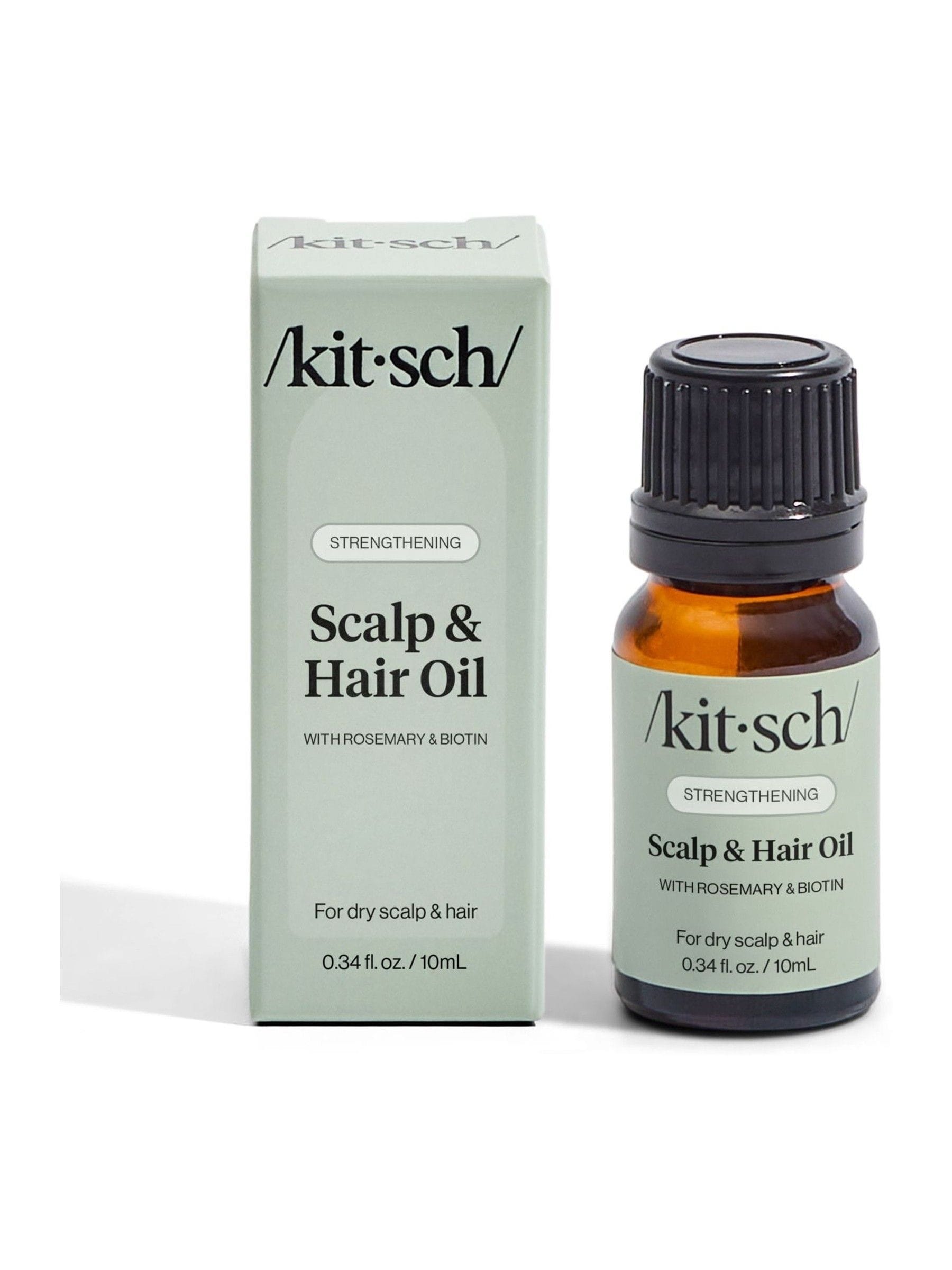 Kitsch strengthening scalp hair oil with rosemary biotin 10ml (British brand)