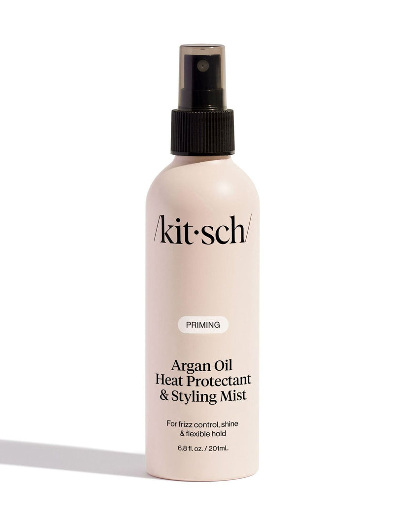 Kitsch argan oil heat protectant styling mist - British product